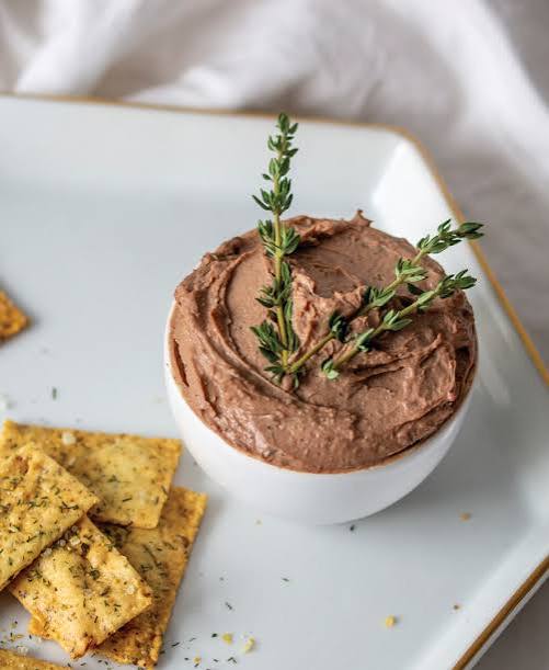 Organic Chicken Liver Mousse -  A Luxuriously Light, Creamy & Dreamy Savory Spread  (1/2 pint)