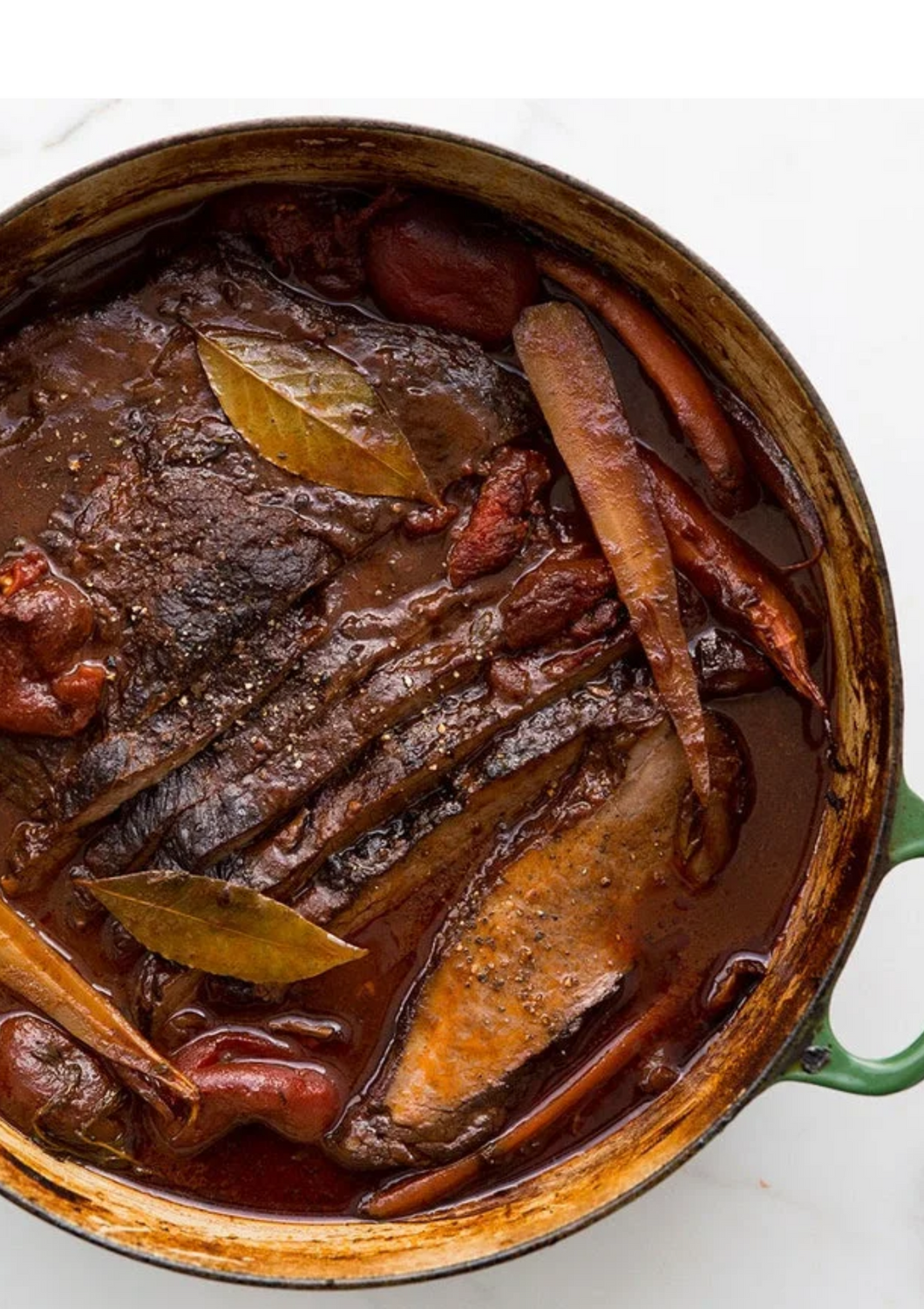 Slow Braised Brisket · Caramelized Cipollini Onions; Finished with Parsley & Preserved Lemon Gremolata (2 lbs. serves 3-5)