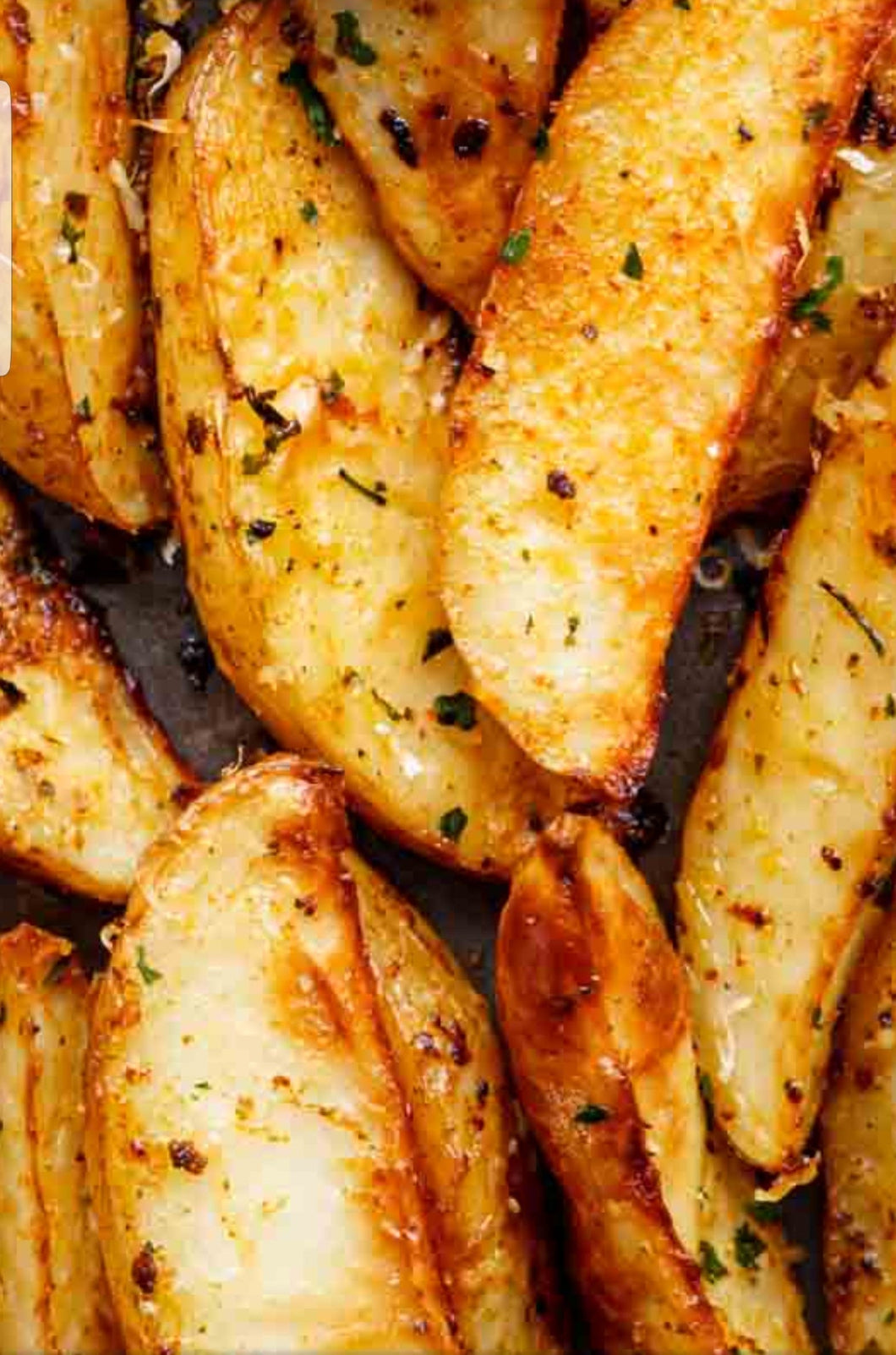 Leek Roasted Organic Yukon Gold Potatoes with Sweet North Fork Onions  (Serves 3-5) Vegan / GF