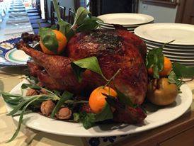 OVEN READY Mecox Ludlow Farms Whole Roasted Turkey • Brined & Basted; Herbs from the Garden · Ready for you to cooks