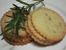 Load image into Gallery viewer, Herbal Gathering Shortbread Cookies • Lavender, Rosemary, Black Pepper or Lemon Thyme (dozen)
