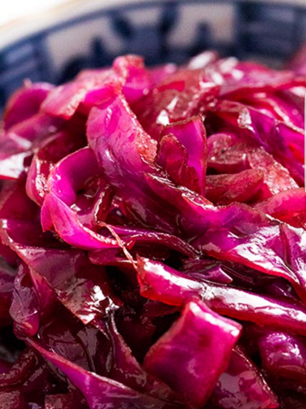 Braised Organic Red Cabbage and Sundried Cherries (Serves 4-6) Vegan / GF