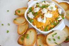 Load image into Gallery viewer, Kabocha Squash &amp; Goat Cheese Spread - Crostini - Vegetarian - (pint)
